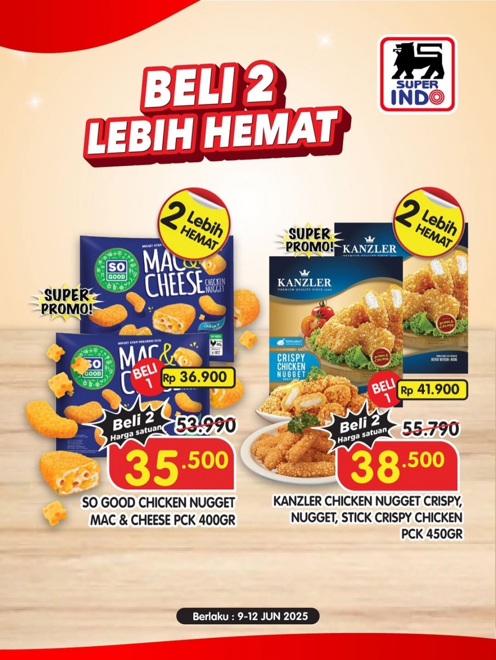Promo Superindo yang mulai berlaku hari ini, Senin, 9 Juni 2025 (Instagram/infosuperindo)