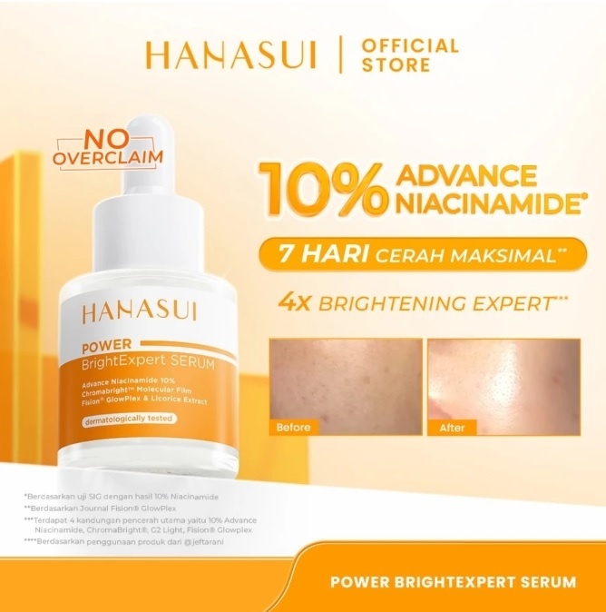 Hanasui Power Bright Expert Serum (Shopee)