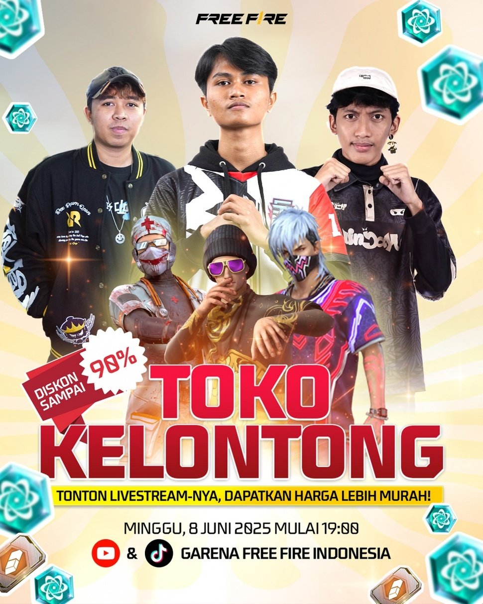Event Toko Kelontong Free Fire. (Garena)