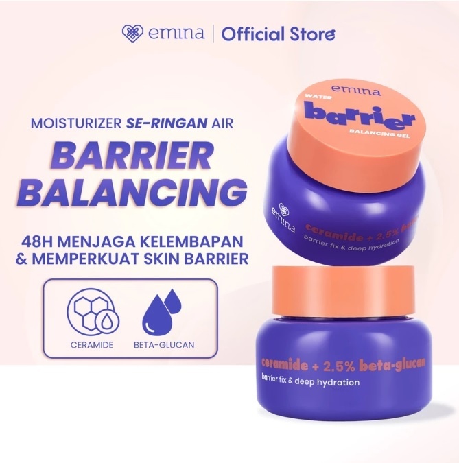 Emina Water Barrier Balancing Gel (Shopee)