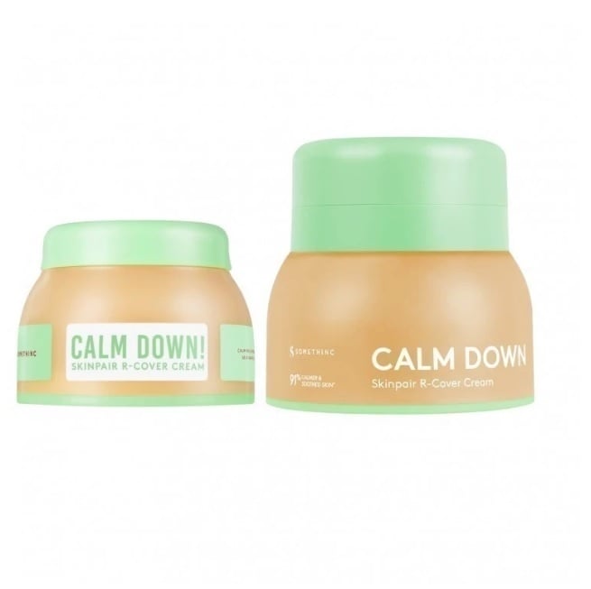 Somethinc Calm Down Skinpair R-Cover Cream Moisturizer (Shopee)