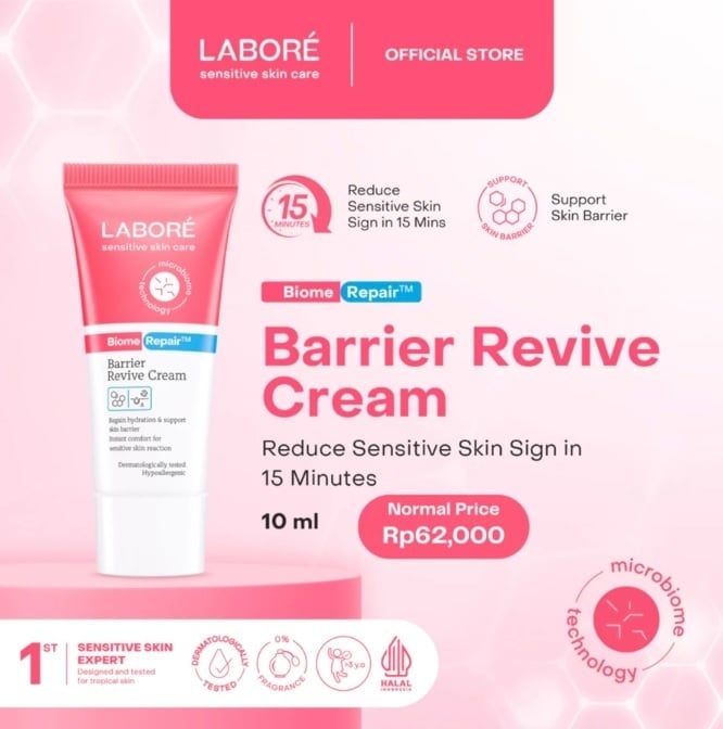 Labore BiomeRepair Barrier Revive Cream (Shopee)