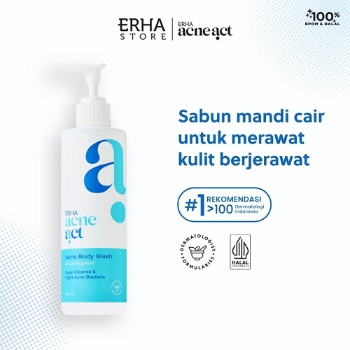 Sabun untuk jerawat punggung.