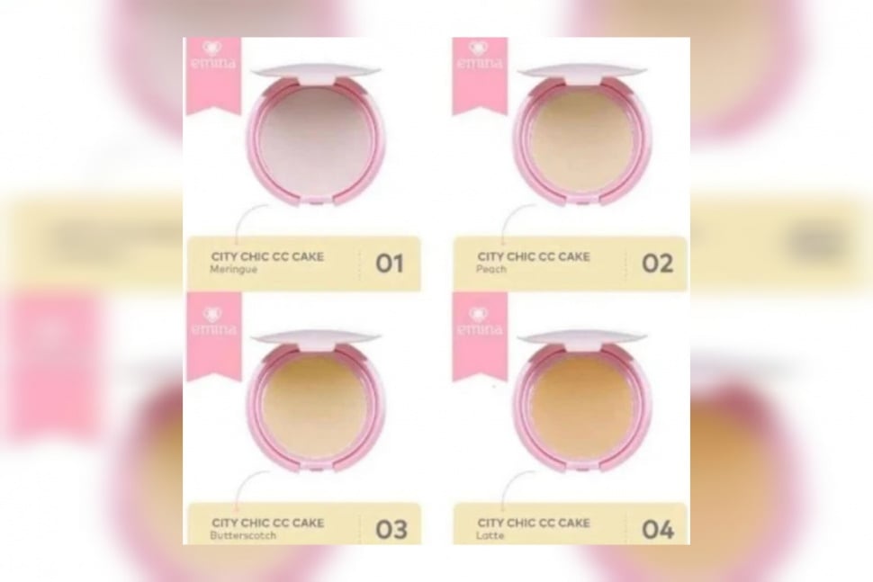 Rekomendasi bedak SPF untuk touch up. (tokopedia)