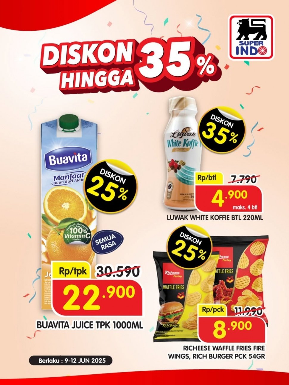 Promo Superindo hari ini (Instagram/infosuperindo)