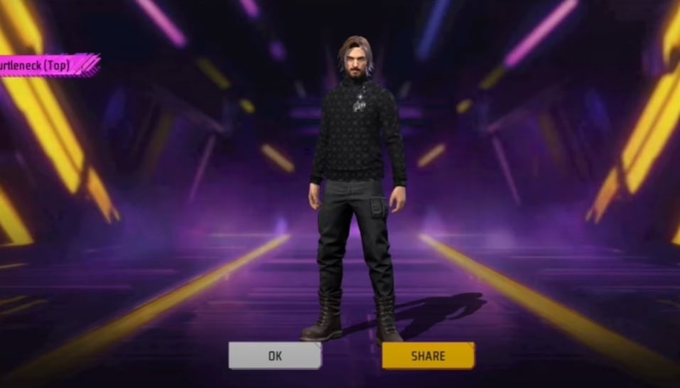 Cashmere Turtleneck Free Fire. (ist)