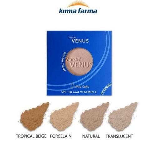 Bedak padat untuk kulit berjerawat.