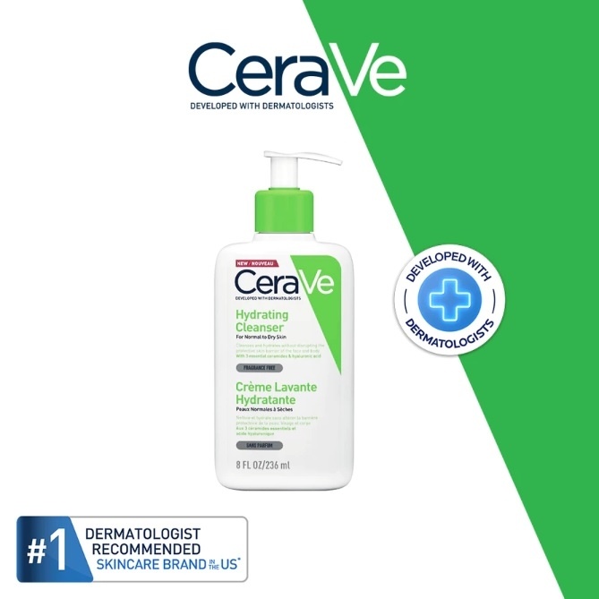CeraVe Hydrating Cleanser (Shopee)