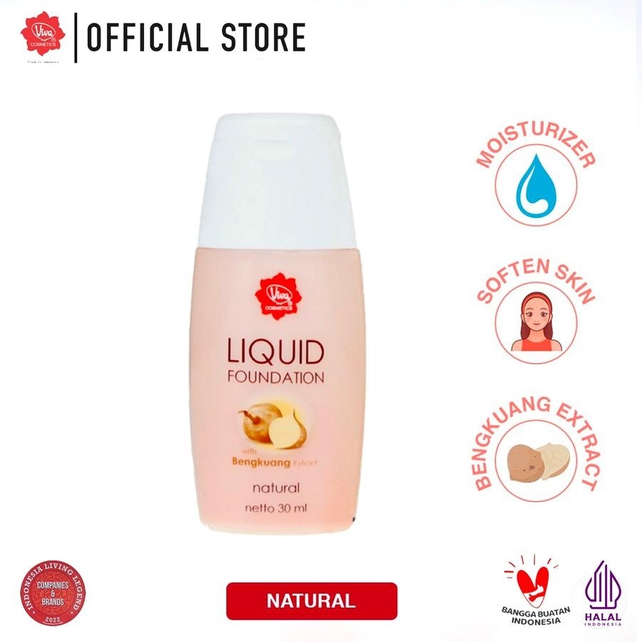 Viva Liquid Foundation. (Tokopedia)