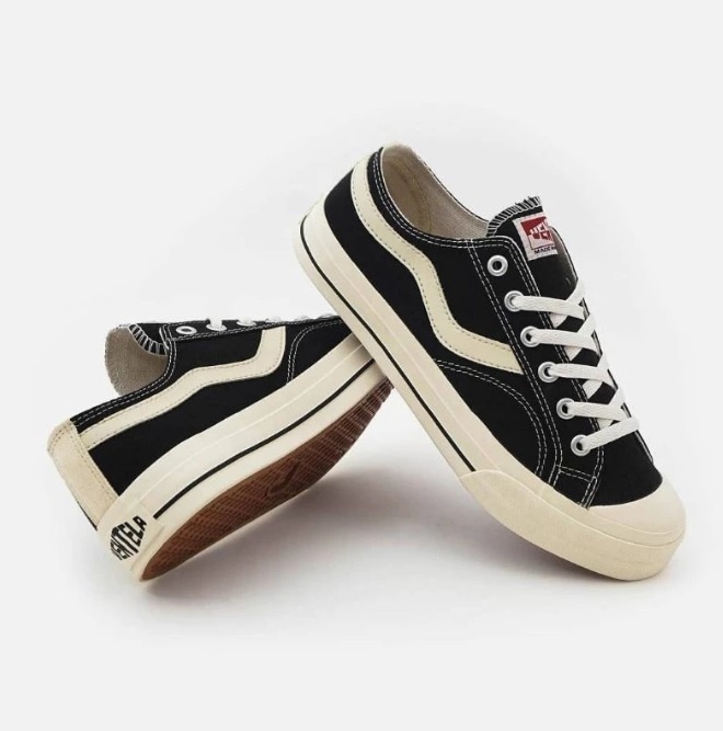 Ventela Original Public Low Cut Black Natural (Shopee)