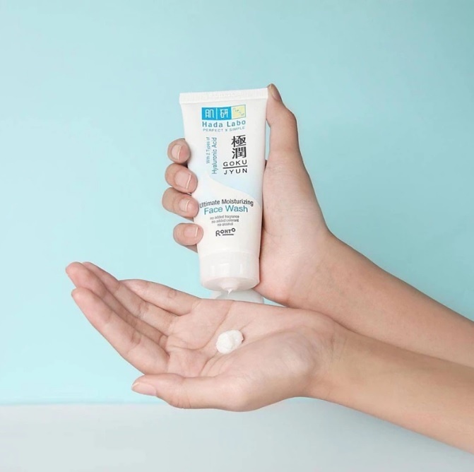 HADA LABO Gokujyun Ultimate Moisturizing Face Wash (Shopee)
