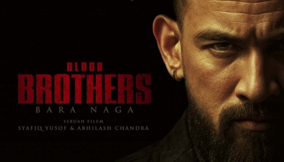 Poster film Blood Brother: Bara Naga. Film asal Malaysia yang meraih box office di negara asalnya itu telah tayang di Indonesia. [Instagram]