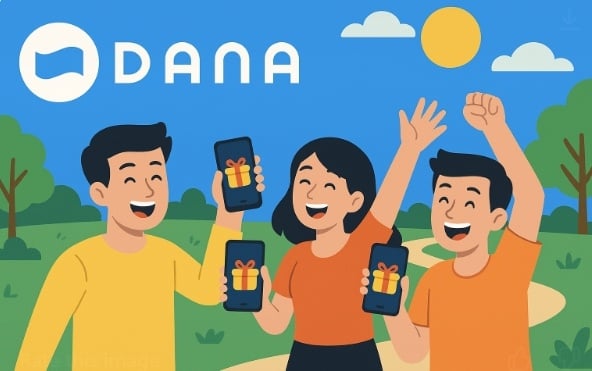 Ilustrasi Saldo DANA Kaget. [Dok Suara/AI]
