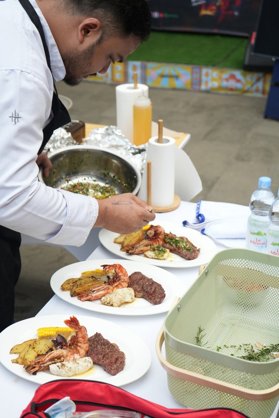 Aksi peserta di Grill Master Indonesia 2025. (dok. Grill Master Indonesia 2025)