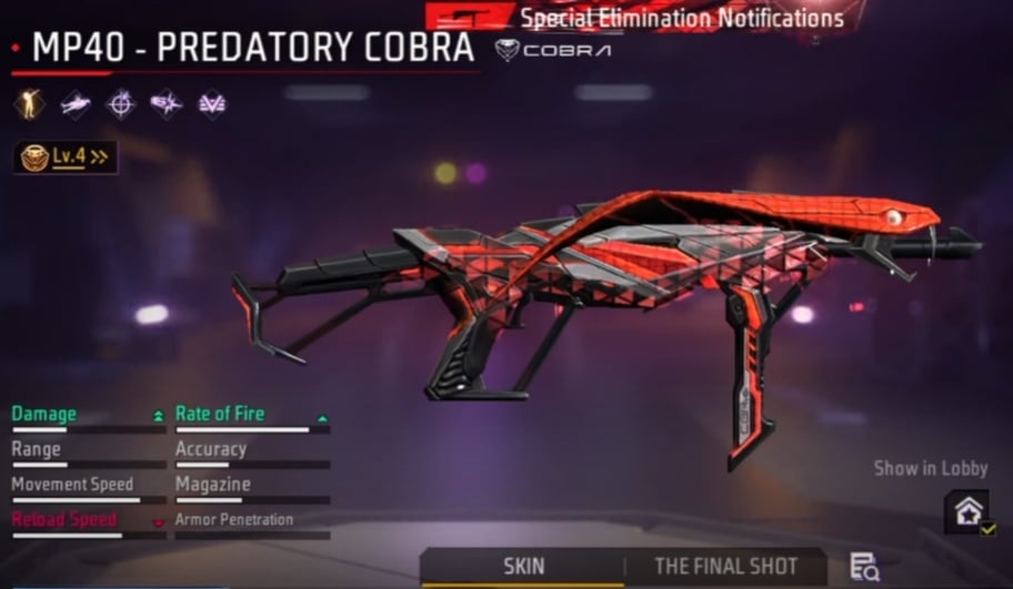 MP40 Cobra di FF. (ist)