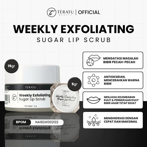 Lip scrub lokal.
