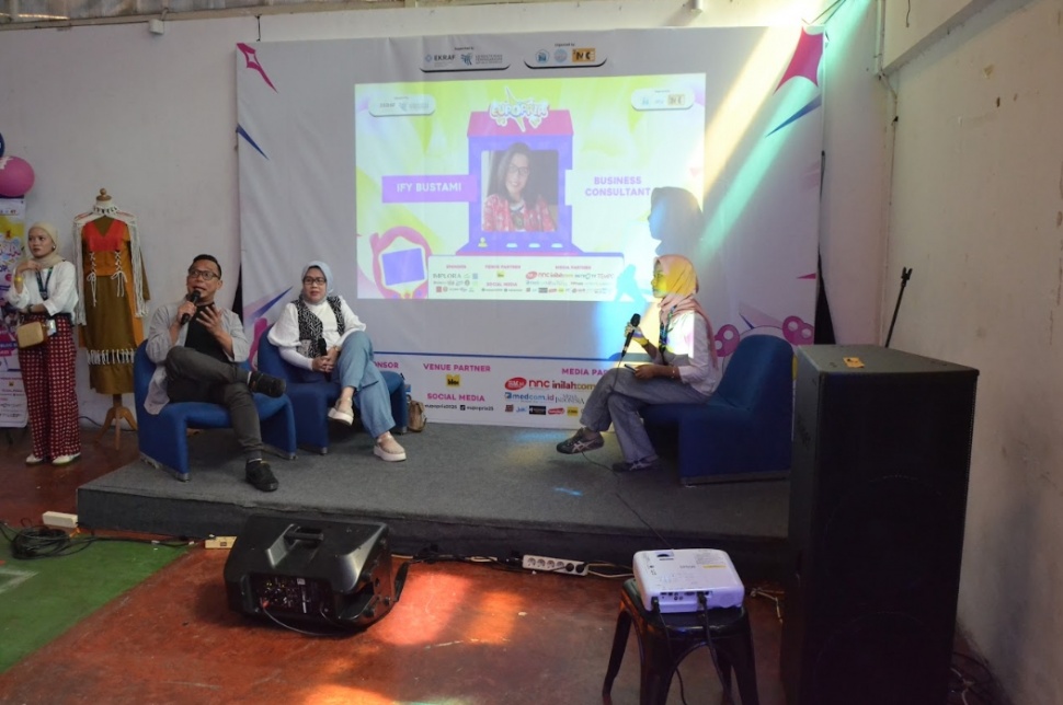 Program Studi MICE (Meetings, Incentives, Conventions, and Exhibitions) Politeknik Negeri Jakarta sukses menggelar rangkaian acara Eupopria 2025. (Dok. Istimewa)