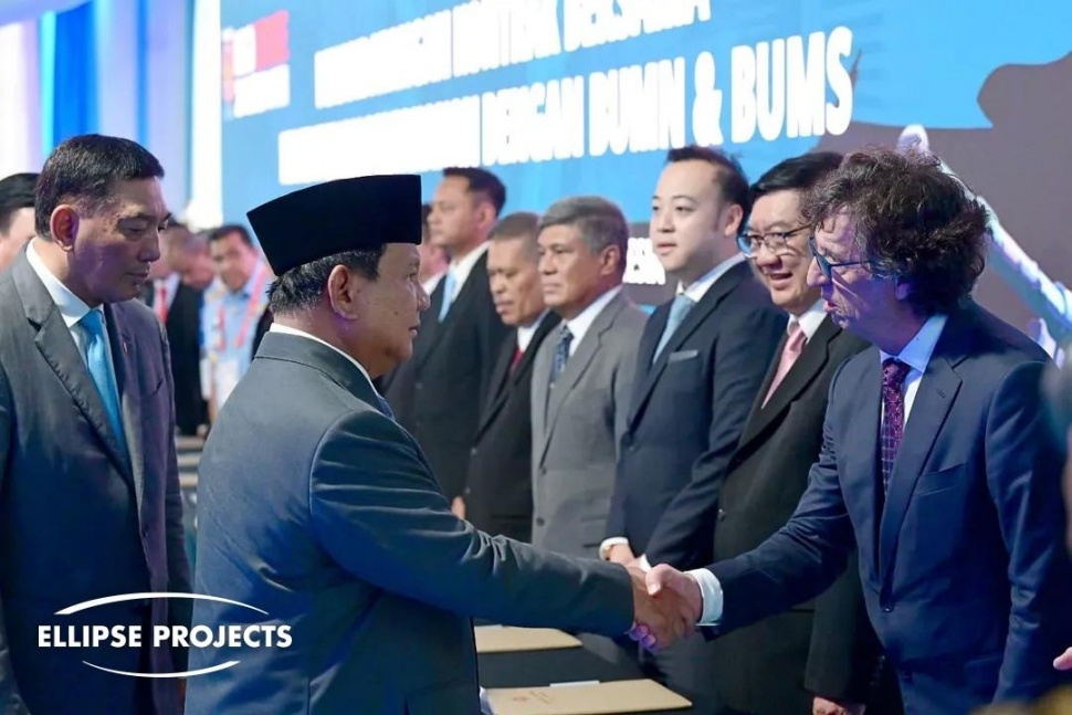Presiden Prabowo Subianto dalam Penandatanganan Kontrak untuk Modernisasi Rumah Sakit Militer (dok. Ellipse Projects)