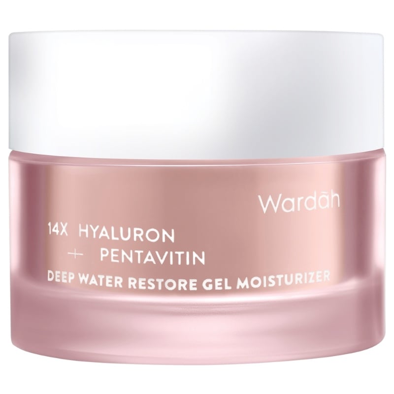 Wardah 14 X Hyaluron + Pentavitin Deep Water Restore Gel Moisturizer