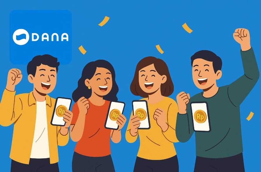 Ilustrasi Saldo DANA Kaget. [Dok Suara.com]