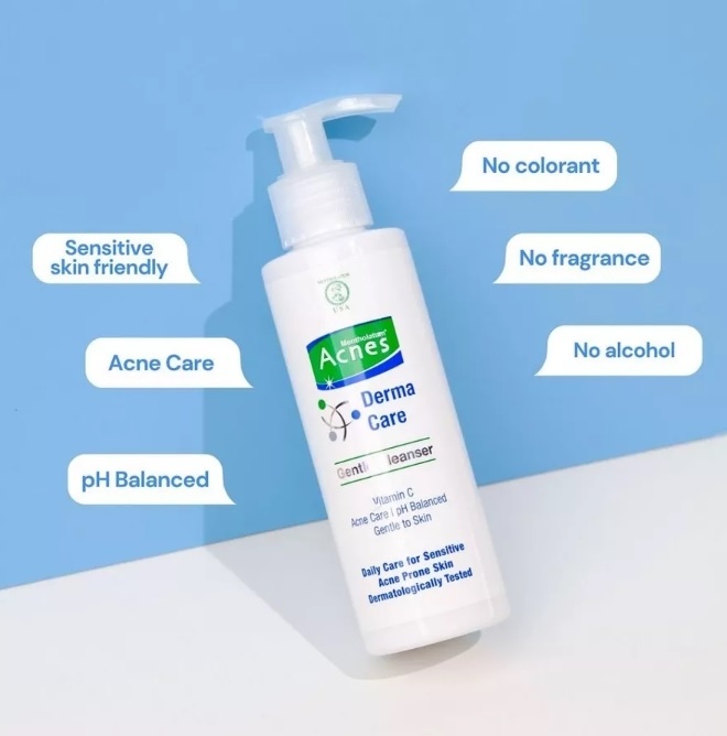 Acnes Derma Gentle Cleanser (Shopee)