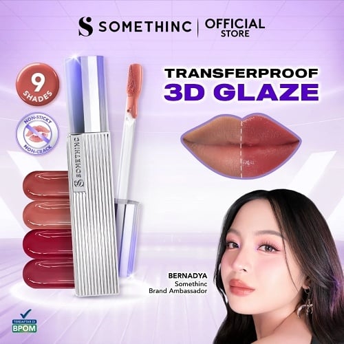 Lip glaze.