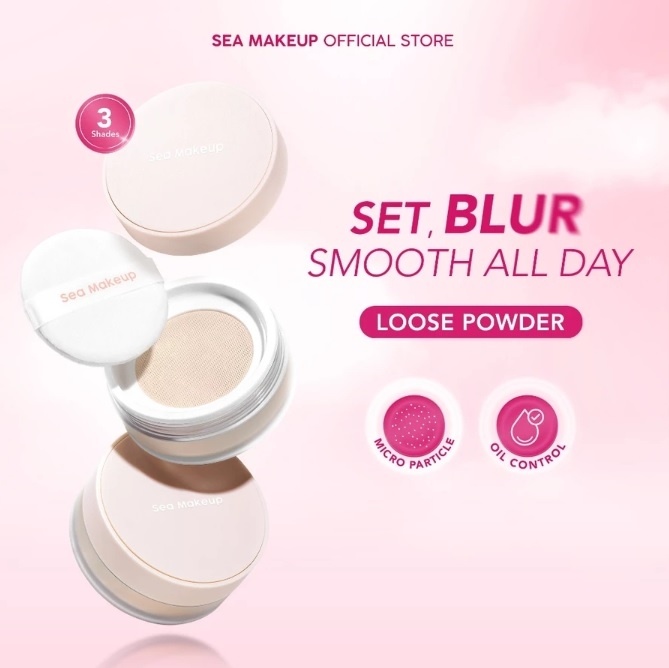 Sea Makeup Acne Blur and Set Loose Powder (Shopee)