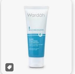 Wardah Acnederm Pure Foaming Cleanser