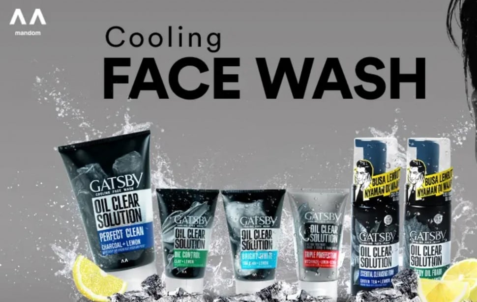 Gatsby Cooling Face Wash. (Gatsby)