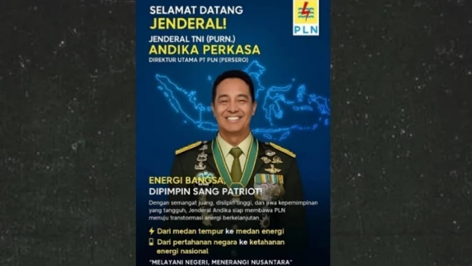 Andika Perkasa disebut jadi dirut PLN