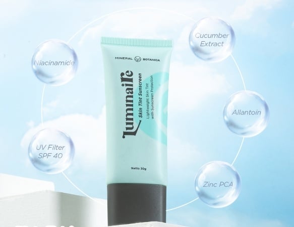 Skin tint lokal.