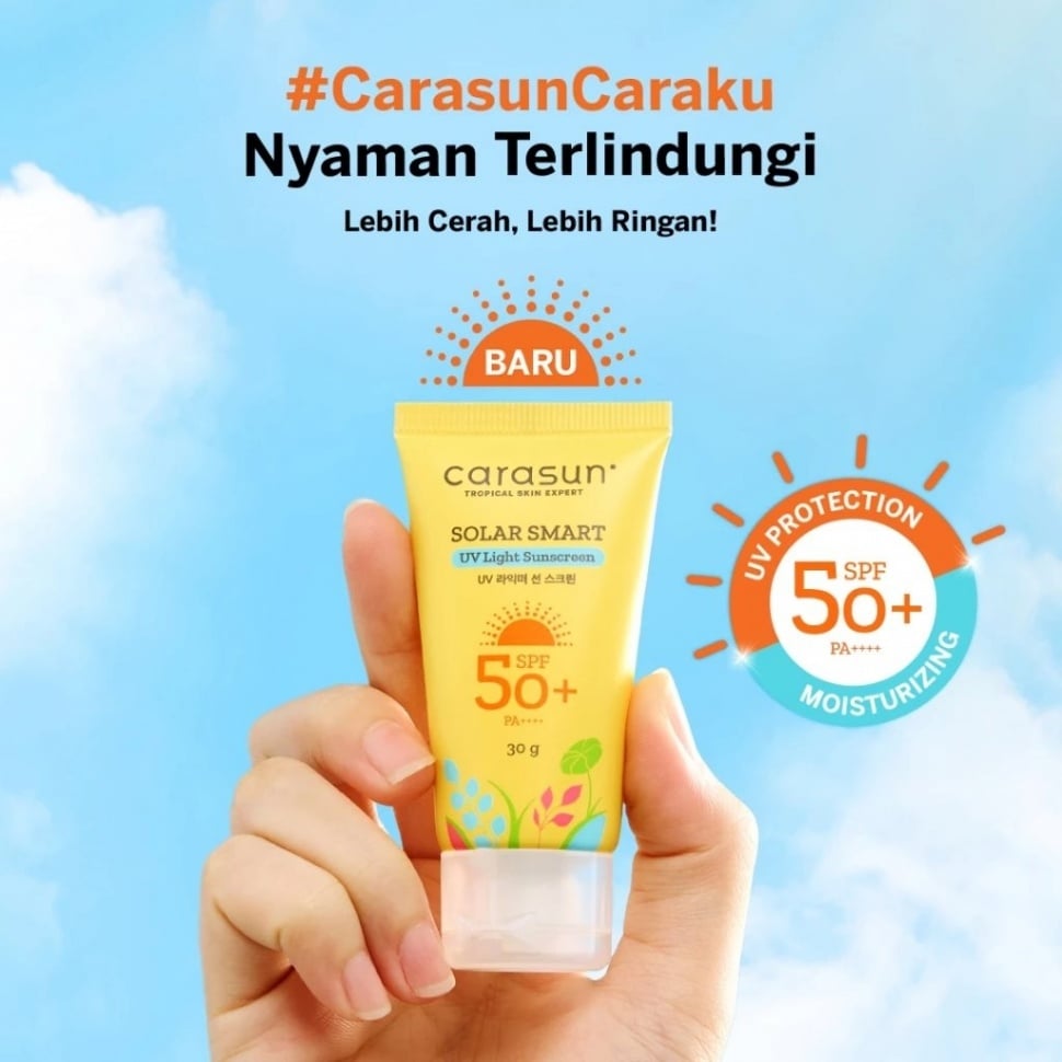 Sunscreen murah di bawah Rp30 ribuan. (Shopee)