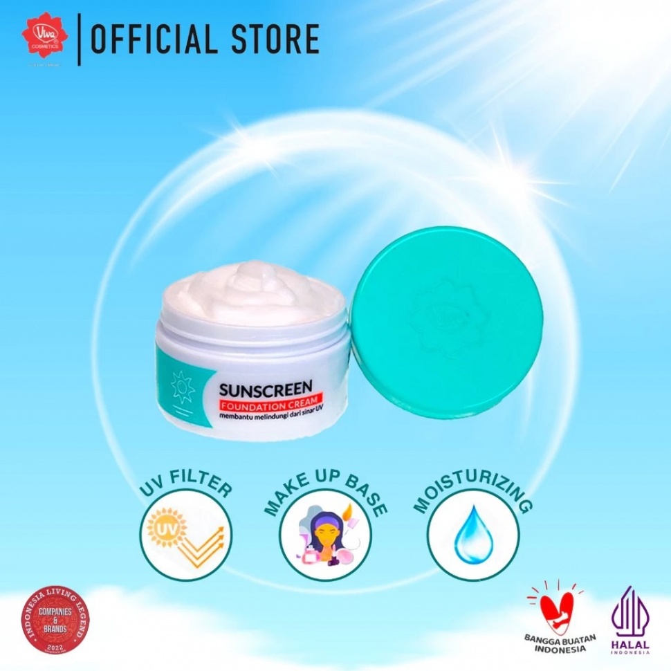 Sunscreen murah di bawah Rp30 ribuan. (Shopee)