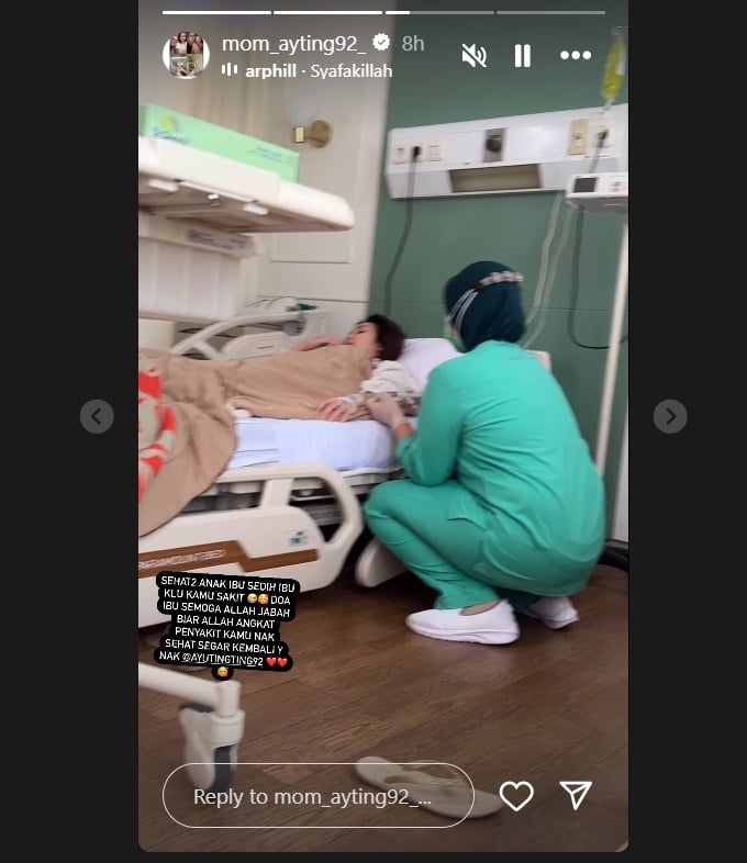 Ayu Ting Ting sakit