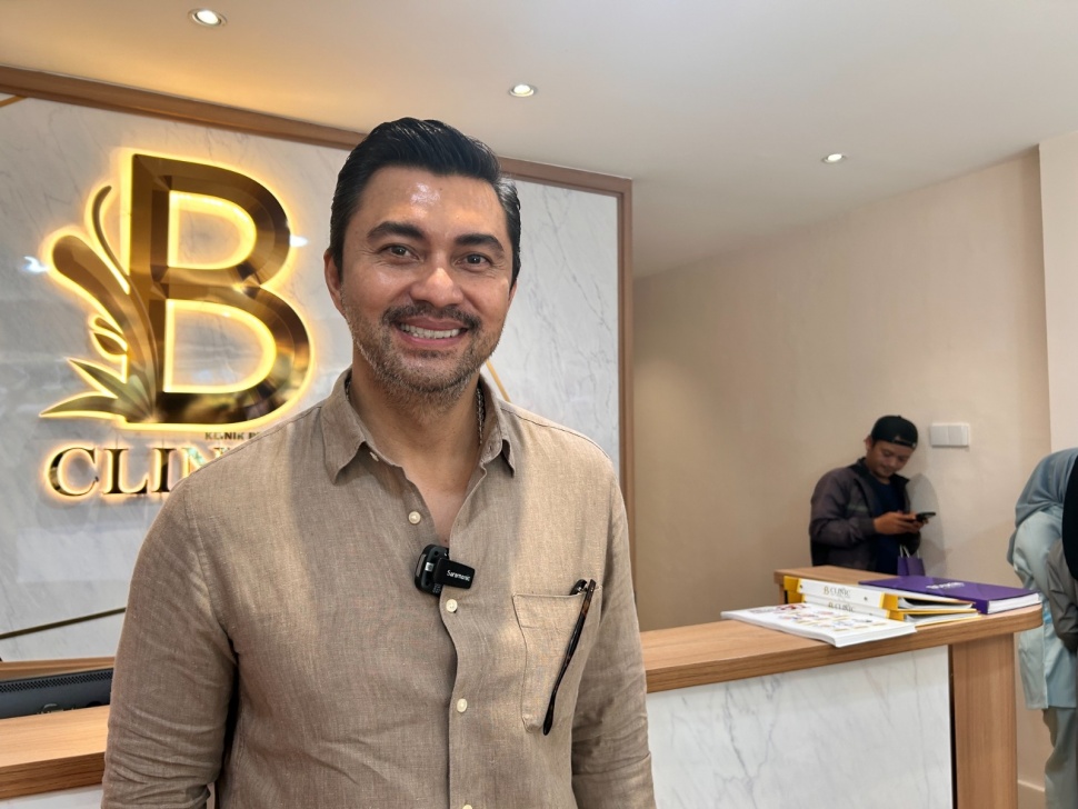 Anjasmara dalam acara pembukaan Cabang Baru B Clinic, Mangga Besar, Jakarta, Senin (24/6/2025). (Suara.com/Dini Afrianti Efendi)