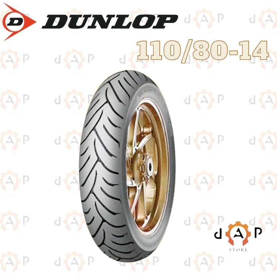 Dunlop Scootsmart 110/80 Ring 14 Tubeless [Tokopedia]