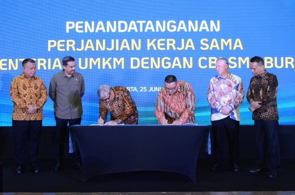 Peluncuran CBI SME Bureau. (dok. CBI)