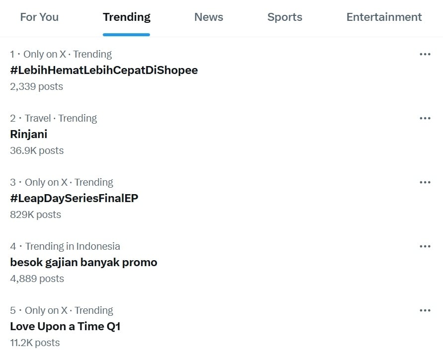 Iklan Shopee Lebih Hemat Lebih Cepat langsung jadi trending. (Dok: Istimewa)