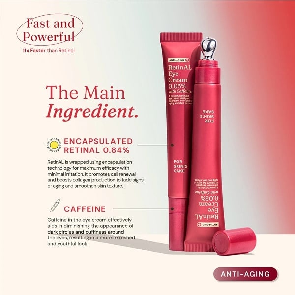 Eye cream mengandung retinol. (Shopee)