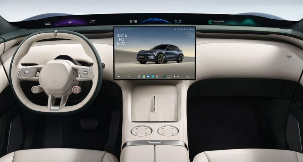 Interior Xiaomi YU7. (Xiaomi)