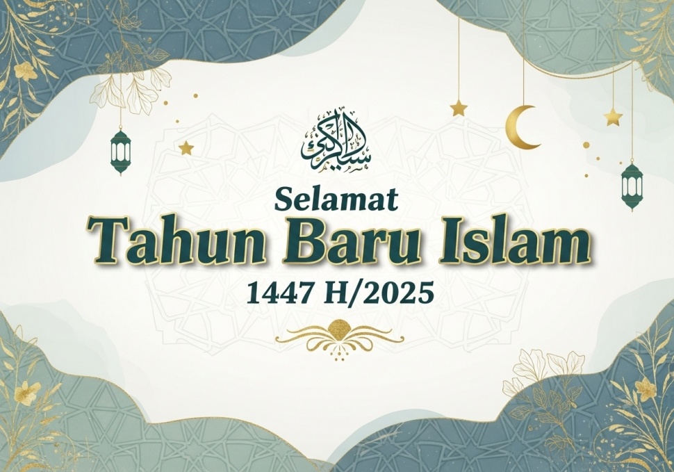 Ucapan Selamat Tahun Baru Islam 1447 H/2025 (Google AI)
