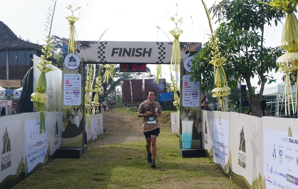 Anugrah Pakerti, Founder dan CEO dari Avoskin, Tiba di Garis Finish. (dok. Avoskin)