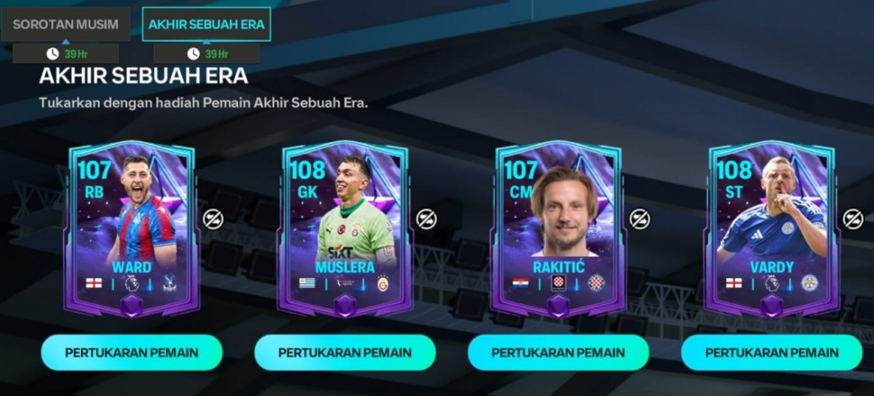 Event berhadiah pemain 107-108 gratis di FC Mobile. (Suara.com Rezza Rachmanta)