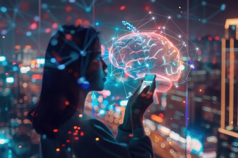 Ilustrasi artificial intelligence. (Freepik)