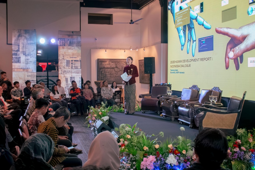 Peluncuran Laporan Pembangunan Manusia UNDP 2025. (dok. UNDP)