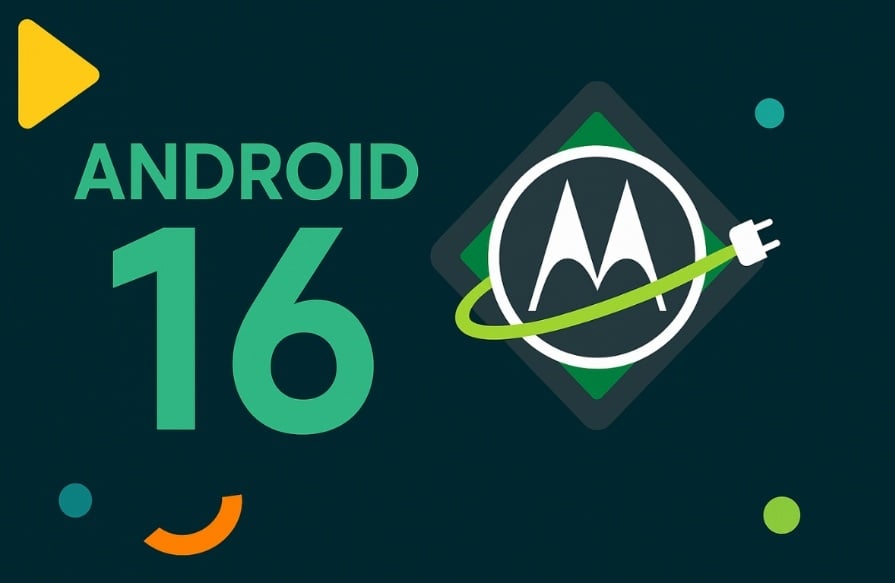 Ilustrasi HP Motorola menerima update Android 16. (Motorola)