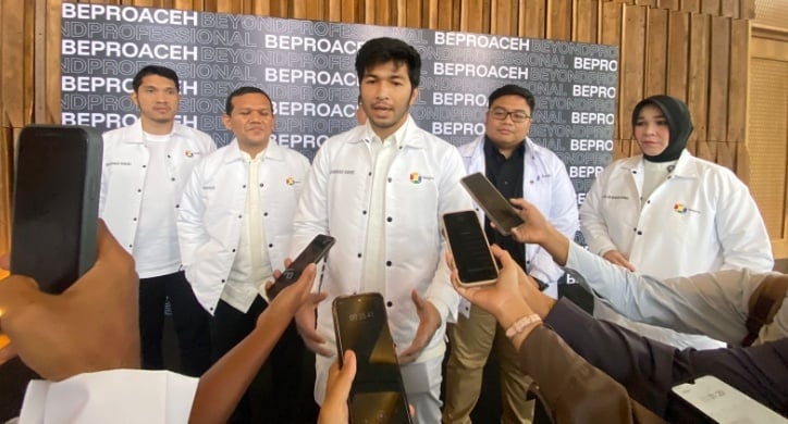 Ketua DPD Bepro Aceh, Muhammad Fakhri Tarmizi, meminta bantuan Wakil Ketua DPR RI Sufmi Dasco Ahmad untuk proses pengembalian Lapangan Blangpadang. [Suara.com]