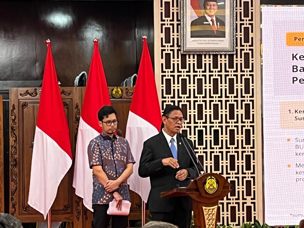 Wakil Menteri Energi dan Sumber Daya Mineral (ESDM) Yuliot Tanjung. [Suara.com/Yasir] 