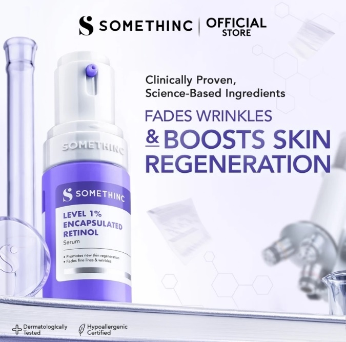 Somethinc Level 1% Encapsulated Retinol (Shopee)