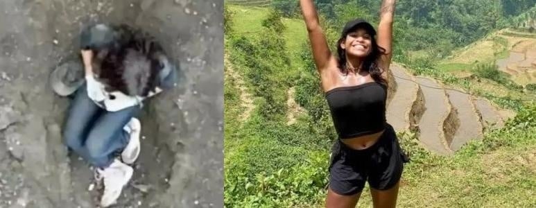 Kolase foto Juliana Marins. Foto sebelah kiri dipotret ketika penari 26t tahun asal Brasil itu terjatuh dari Gunung Rinjani. Kini, keluarga Juliana Marins mengancam akan memperkarakan pemerintah Indonesia atas tuduhan kelalaian saat penyelamatan. [Suara.com]